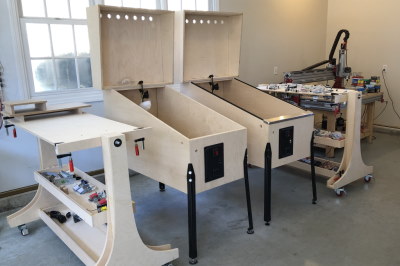 Father-Son Pinball Build-Competition.
